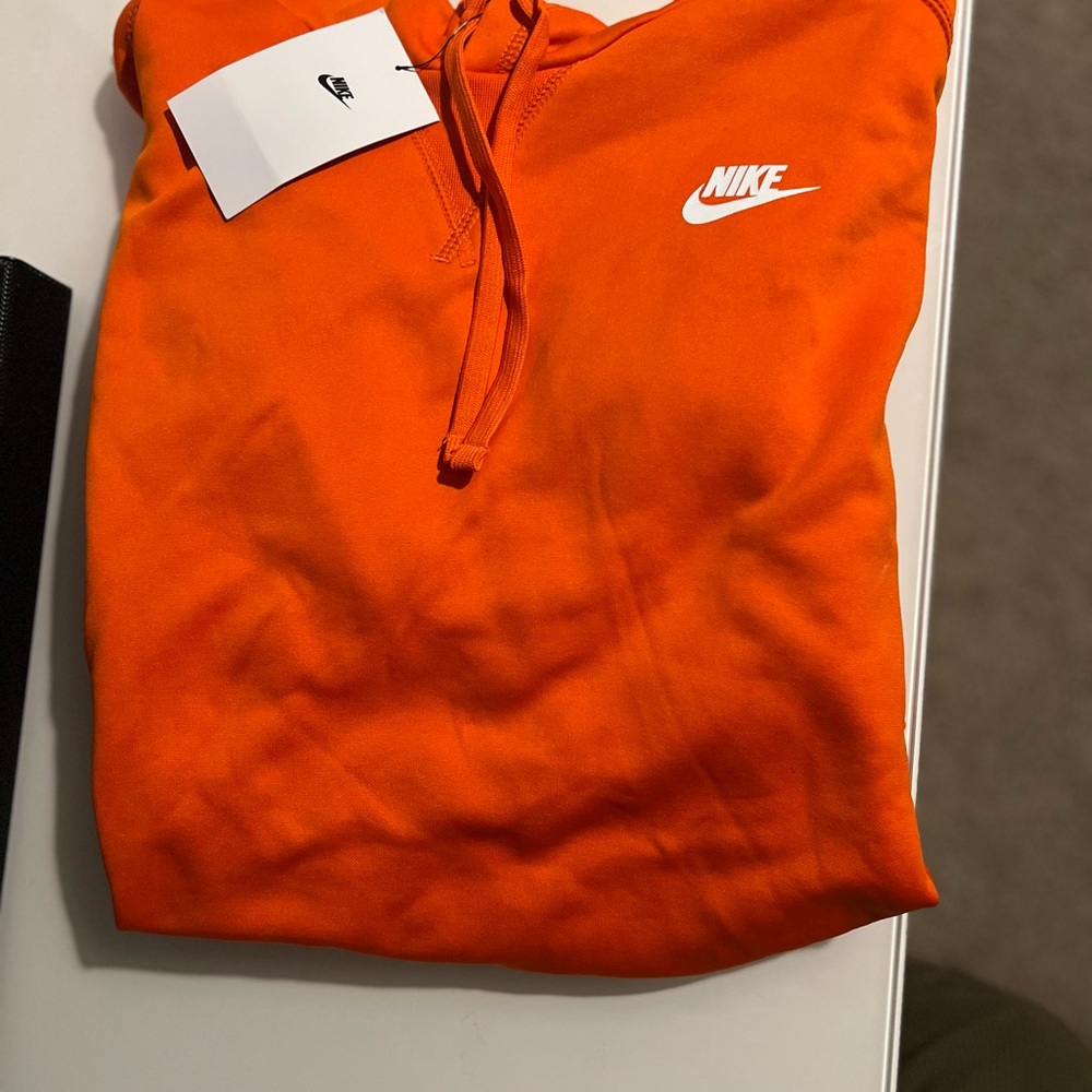 Brand new XL orange Nike Thermal Hoodie.